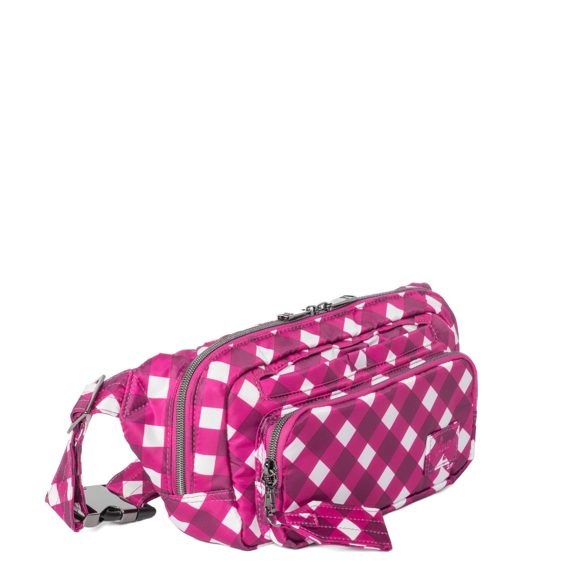 Hitch Belt Bag - GINGHAM BERRY - HitchClassic_GinghamBerry_02